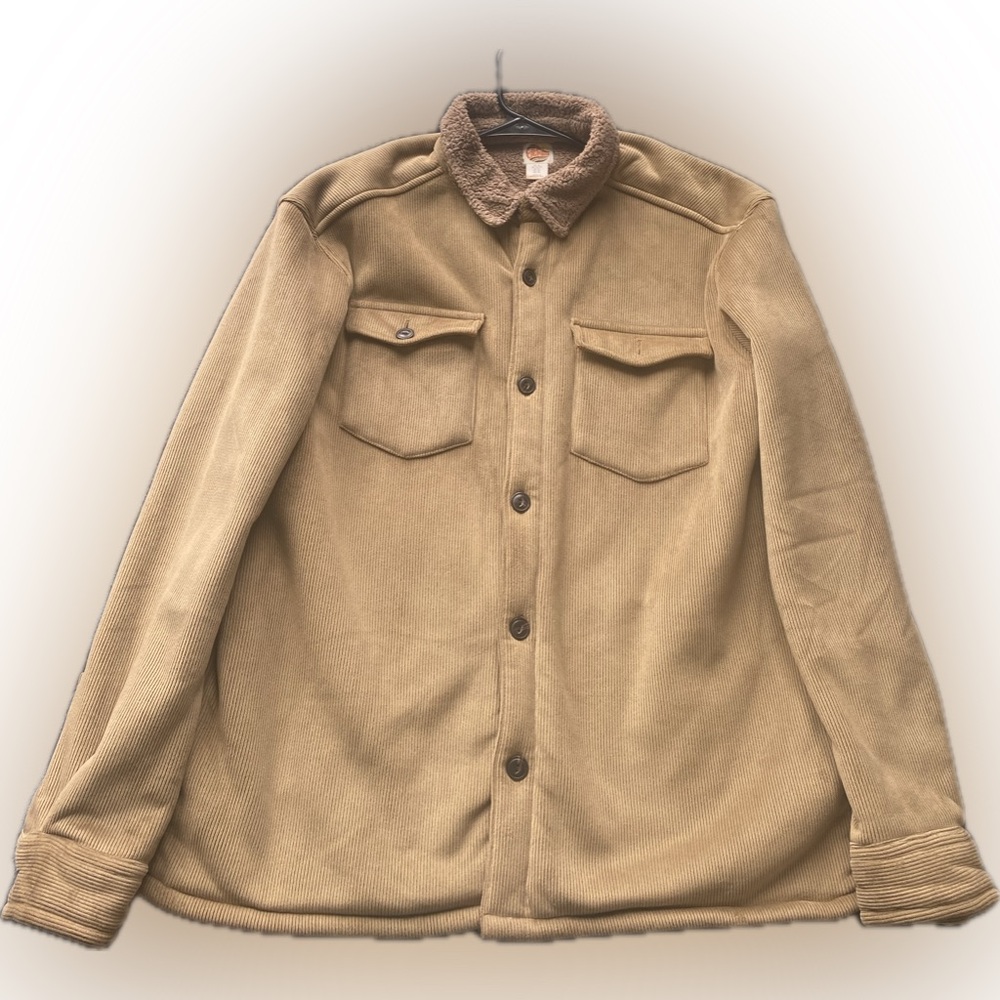 C & C California XL Khaki colored Corduroy Jacket